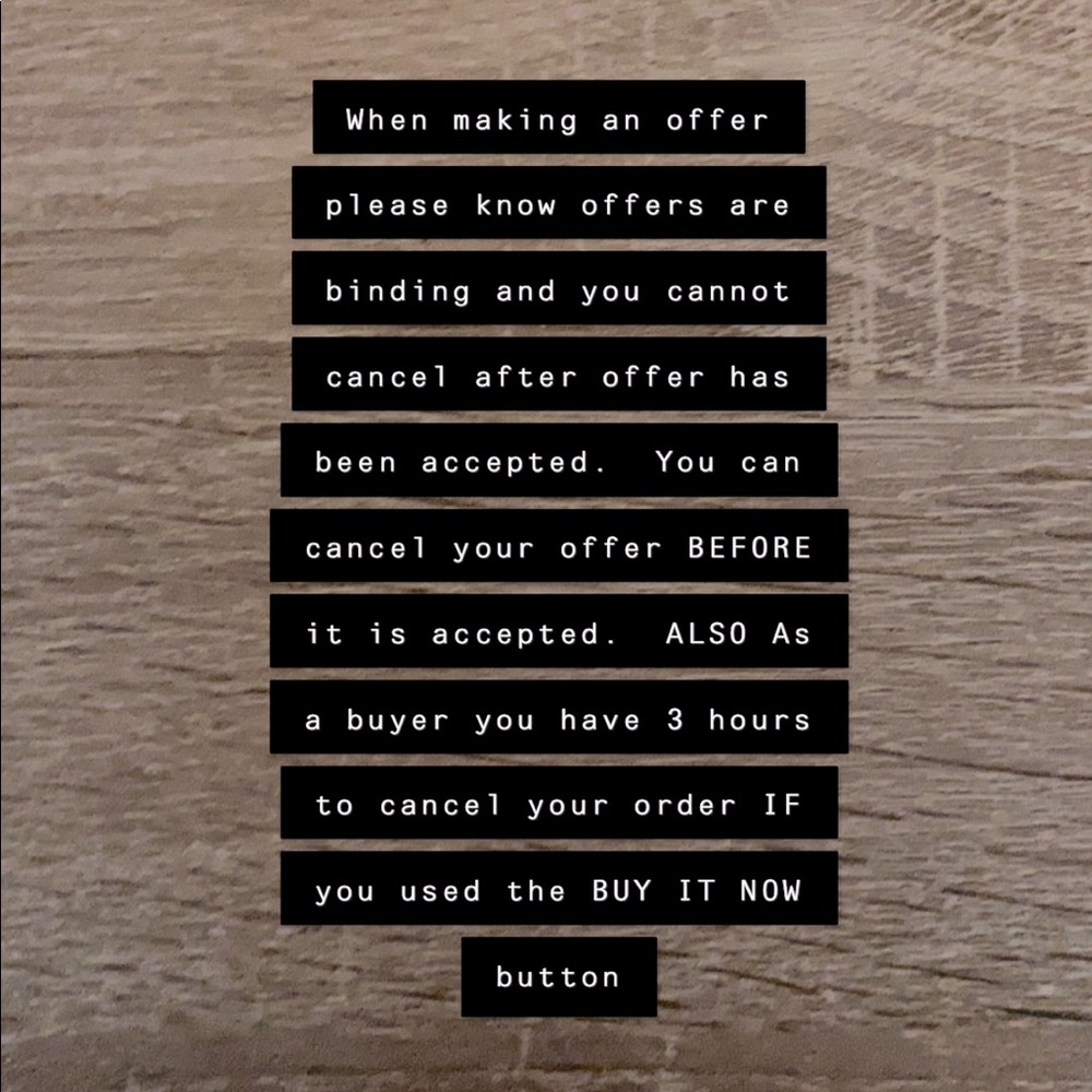 Buyer help when making an offer